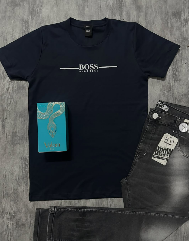 Camiseta Premium Azul Marinho